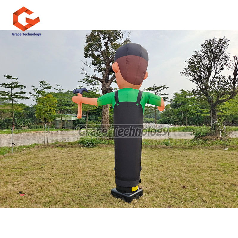 Hand Wave Inflatable Air Dancer Custom Inflatable Sky Dancer for Tool Shop