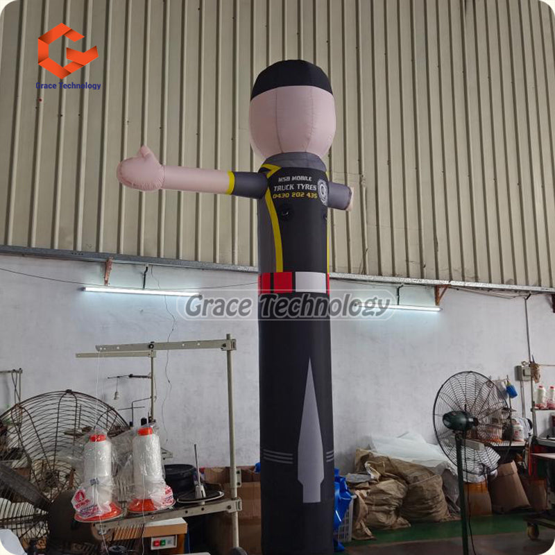 Custom Inflatable Tube Man Air Dancer with Wave Hands for Promotional