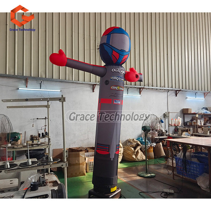 Custom Inflatable Knight Air Dancer with Wave Hand Inflatable Arm Flailing Tube Man