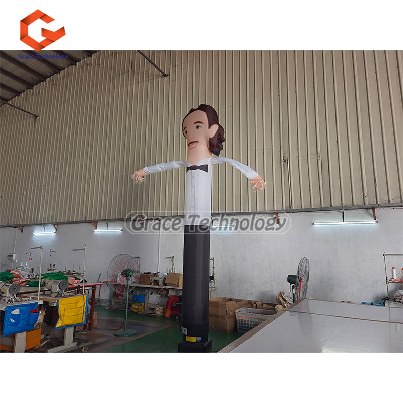 4m Brideg Air Dancer Inflatable Brideg Replicas Models with Blower for Wedding Events