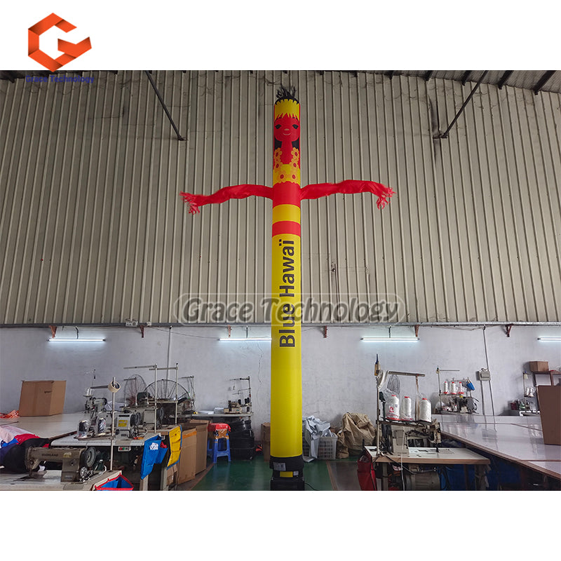 20ft Giant Inflatable Air Dancer Tube Man with Blower for Kids Playground