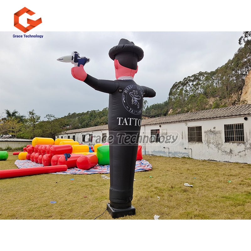Hand Wave Inflatable Air Dancer Custom Inflatable Sky Dancer for Tool Shop