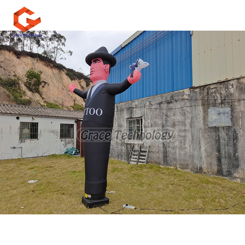 Hand Wave Inflatable Air Dancer Custom Inflatable Sky Dancer for Tool Shop