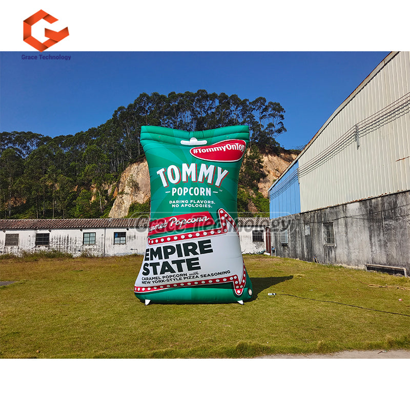 LED Lighting Inflatable Packing Bag Replicas Custom Inflatable Bottle Can Bags for Outdoor