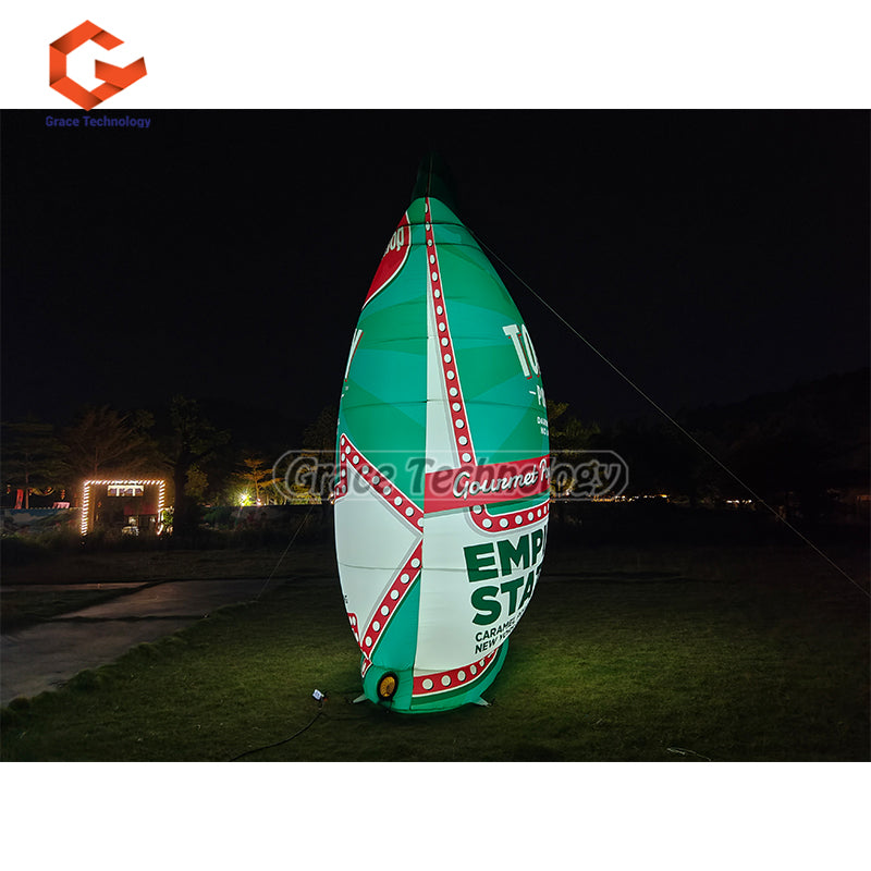 LED Lighting Inflatable Packing Bag Replicas Custom Inflatable Bottle Can Bags for Outdoor
