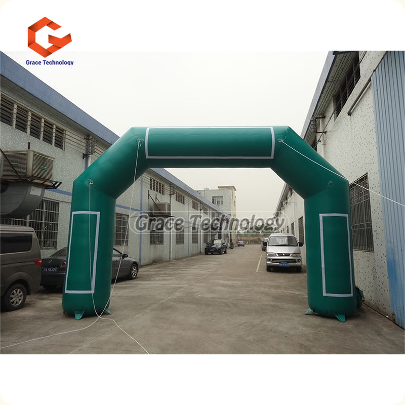 Custom Inflatable Arch Start Finish Line Inflatable Race Archway with Velcro Banners