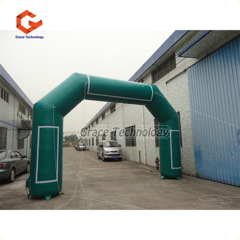 Custom Inflatable Arch Start Finish Line Inflatable Race Archway with Velcro Banners