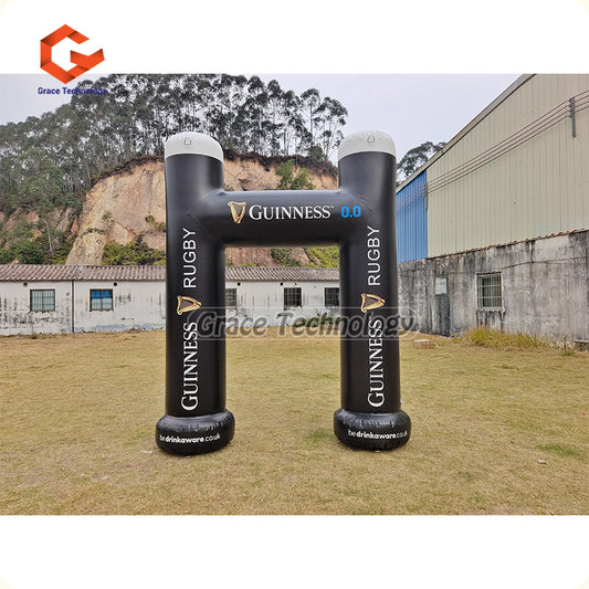 Custom Inflatable Rugby Goal Football Games Sports Advertising Inflatable Arch