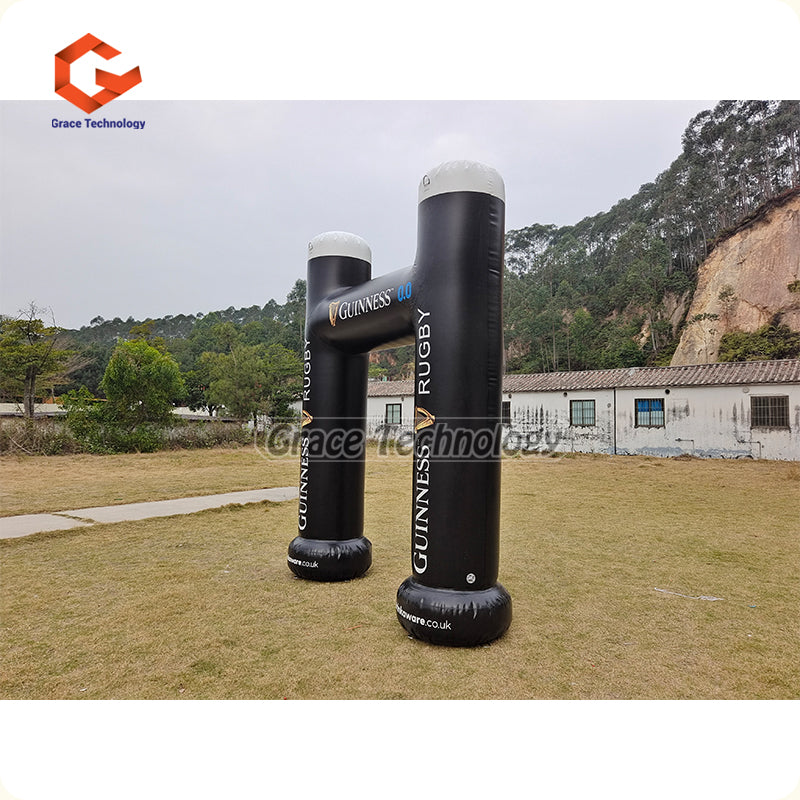 Custom Inflatable Rugby Goal Football Games Sports Advertising Inflatable Arch