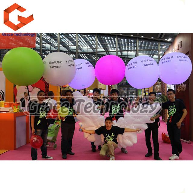Mobile Walking Advertising Balloon Inflatable Backpack Balloon for Exhibition