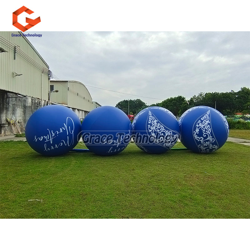 2m Merry Christmas Balloon Events Festival Decoration Inflatable Balloon for Hanging