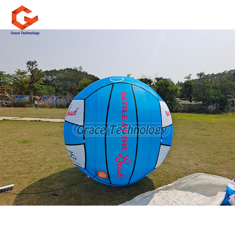 12ft Giant Inflatable Volleyball Advertising Inflatable Volleyball for Sports Festival Events