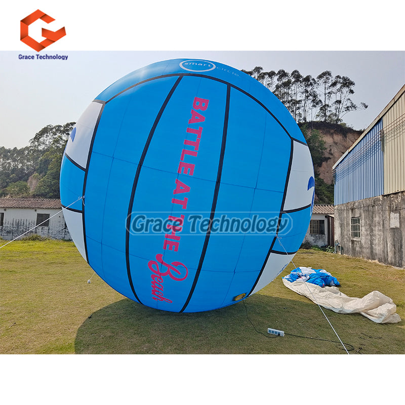 12ft Giant Inflatable Volleyball Advertising Inflatable Volleyball for Sports Festival Events