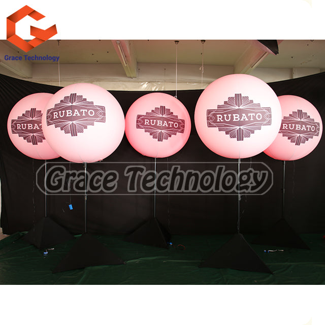 Inflatable Tripod Balloon Stands LED Inflatable Balloon for Events