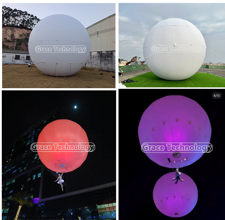 Giant Inflatable Balloon Event Decorations Inflatable Balloon with Helium for Sky Dancing
