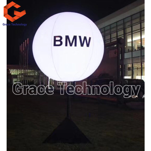 Advertising Stand Balloon LED Lighting Inflatable Tripod Balloon fot Outdoor