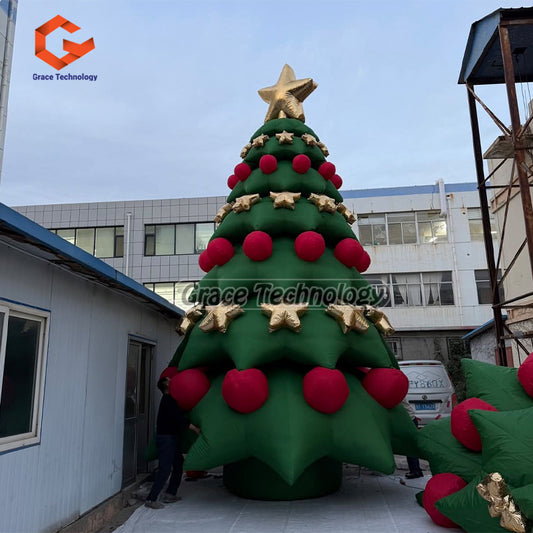 40ft Giant Inflatable Christmas Tree Decorations Outdoor Christmas Inflatables