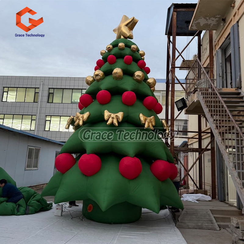 40ft Giant Inflatable Christmas Tree Decorations Outdoor Christmas Inflatables