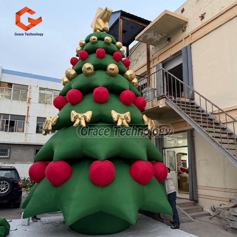 40ft Giant Inflatable Christmas Tree Decorations Outdoor Christmas Inflatables