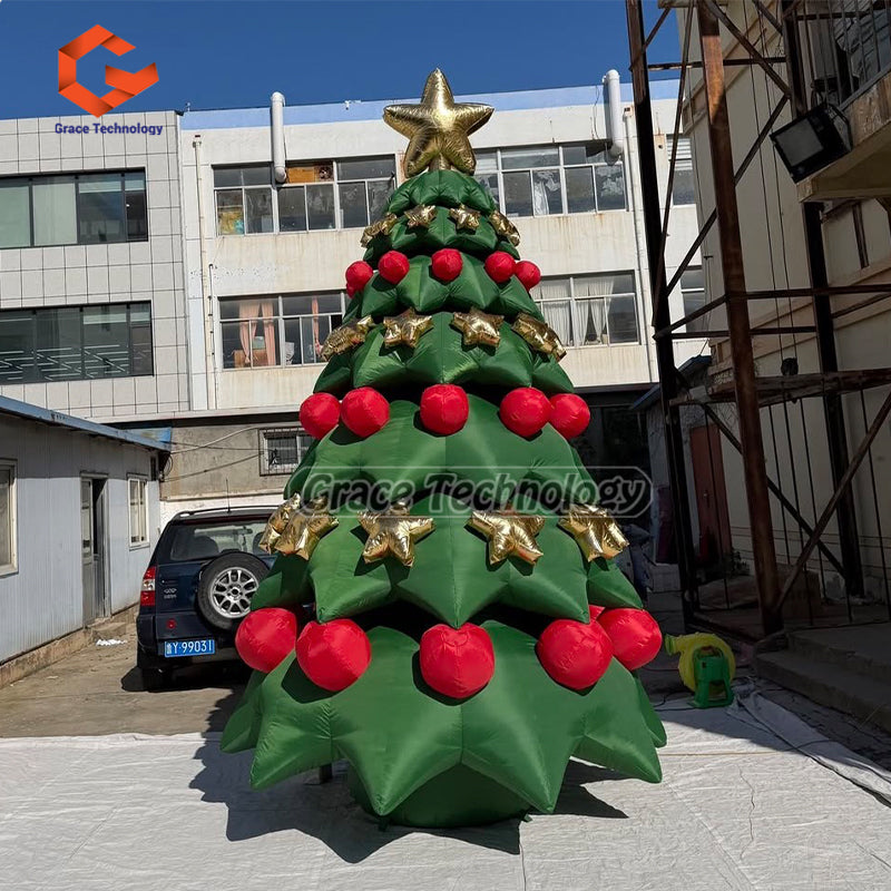 40ft Giant Inflatable Christmas Tree Decorations Outdoor Christmas Inflatables