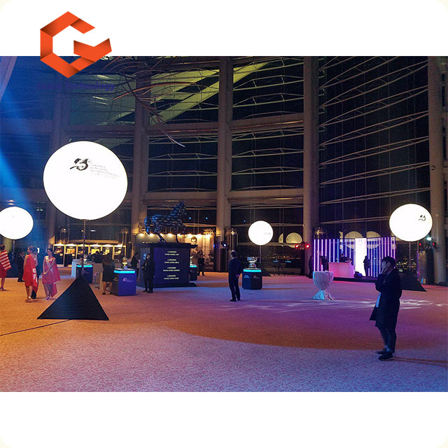 Advertising Stand Balloon LED Lighting Inflatable Tripod Balloon fot Outdoor