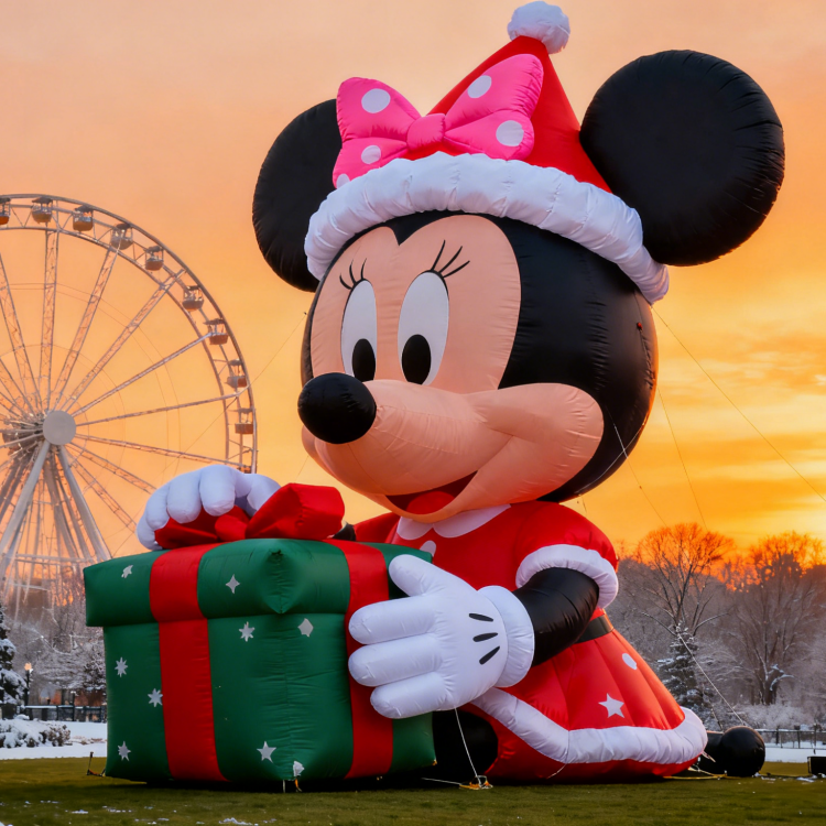Inflatable Cartoon Mickey Mouse Custom Inflatable Mouse Model for Advertisement