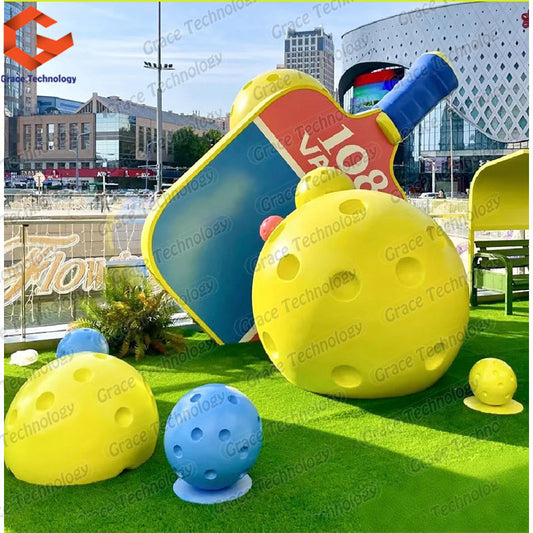Giant Inflatable Tennis Ball Inflatable Tennis Sport Ball Inflatable Tennis Ball for Decoration Promotion Advertising