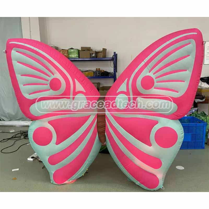 Inflatable Butterfly Costume for Festival Performers and Events