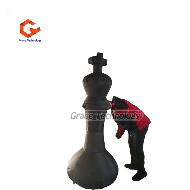 Giant Custom Decorative Inflatable Chess Game Model Inflatable Chess Pieces for Commercial Advertising