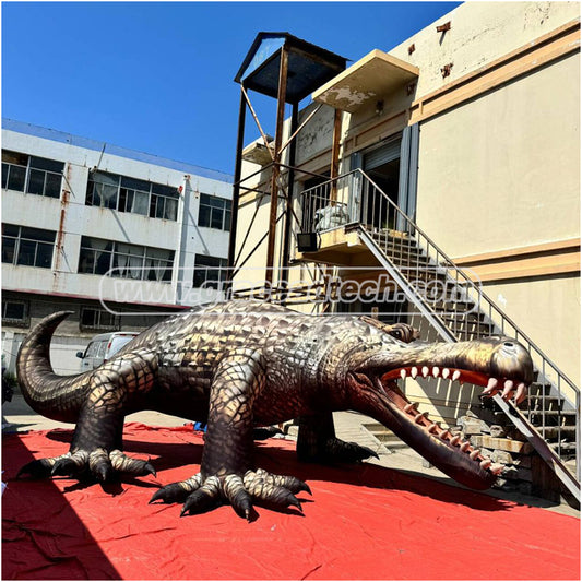Giant Inflatable Crocodile Animal Model Replicas