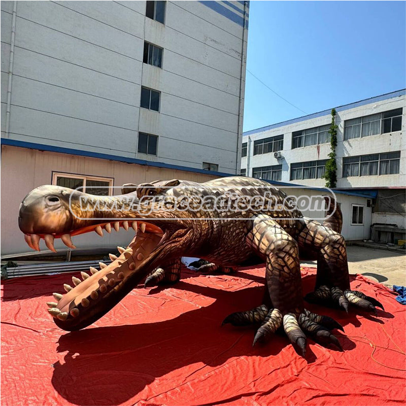 Giant Inflatable Crocodile Animal Model Replicas