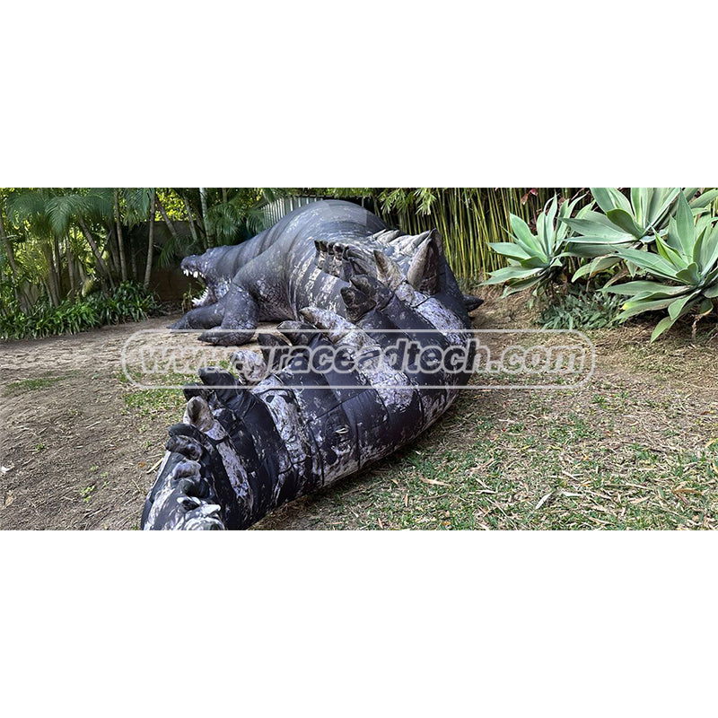 Giant Inflatable Crocodile Animal Model Replicas