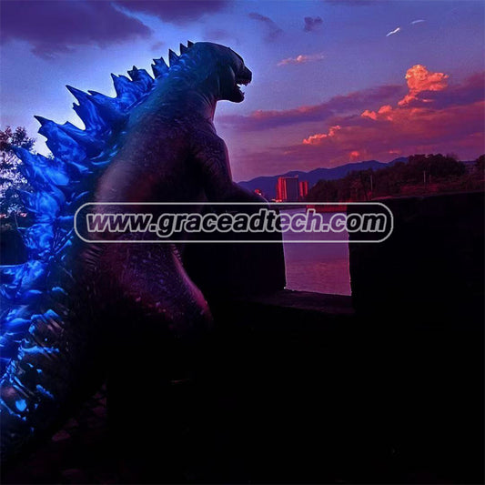 inflatable Tyrannosaurus Rex Stegosaur Pterosaur Triceratops Longnecked Drago Godzilla