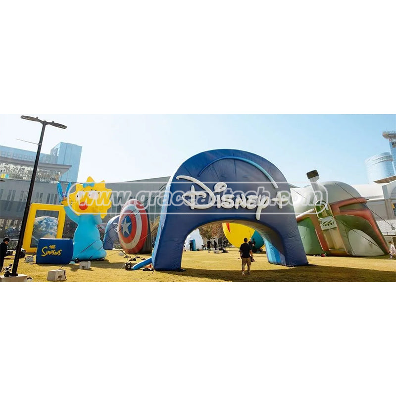inflatable disney Custom Animal Balloons Cartoon Cute Inflatable Snowman Olaf for Advertising and Promotion