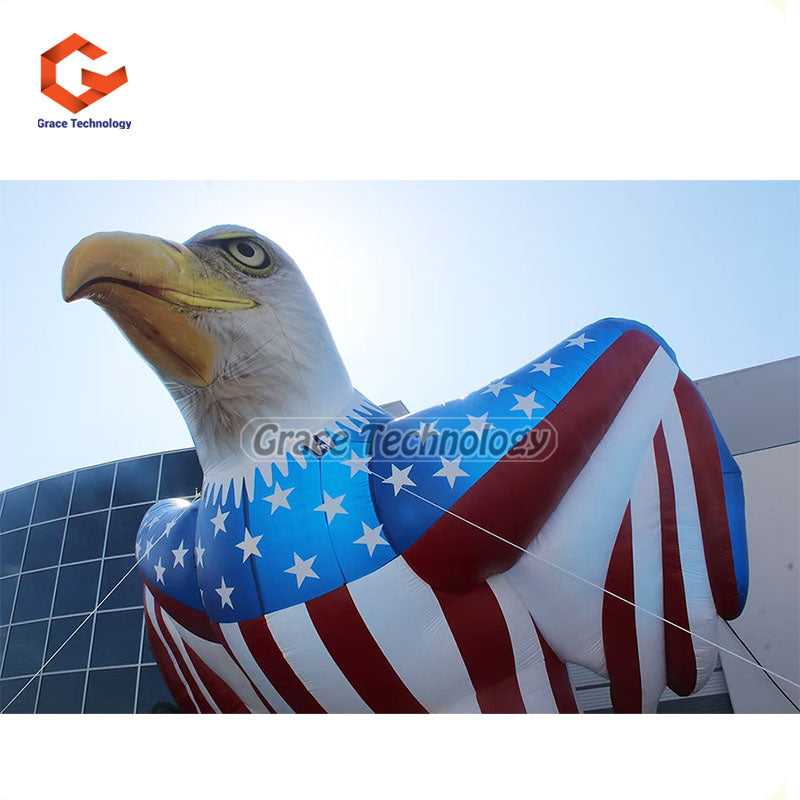 Outdoor Giant Inflatable Eagle Model Hawk Animal Cartoon Bird