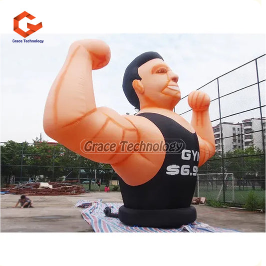 Gym Inflatable Fitness Muscle Man for Fitness Clubs Muscle Man