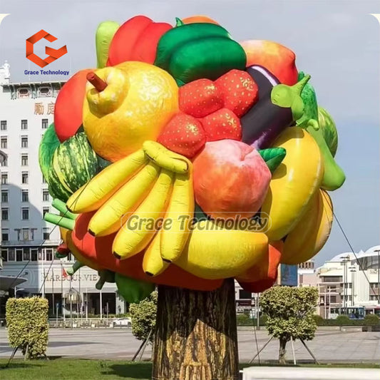 Giant Inflatable Plants Advertising Vegetables Fruits Model Fruit Tree