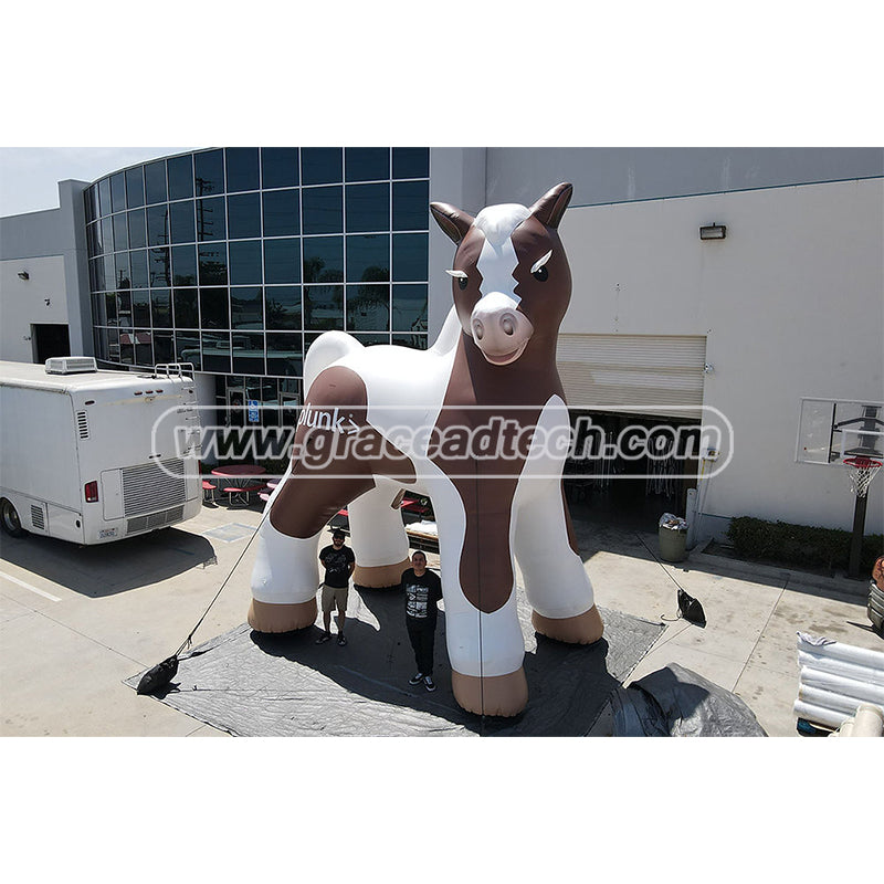 Inflatable Horse with Lighting Inflatable Horse Puppet for Parade
