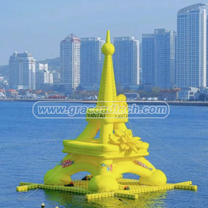 Inflatable Eiffel Tower Model Replicas for Decoration