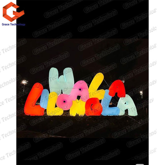 Inflatable Letters Inflatable Words Letter Word English Alphabet Inflatable Advertising Billboard Mobile Signs Letter