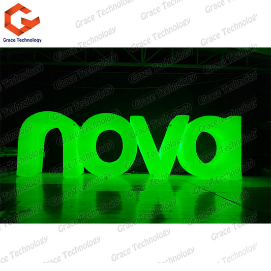 Blow up Advertisement Printing logo Mobile Signs Inflables Publicitarios Advertising Balloon Inflatable Billboard Letter