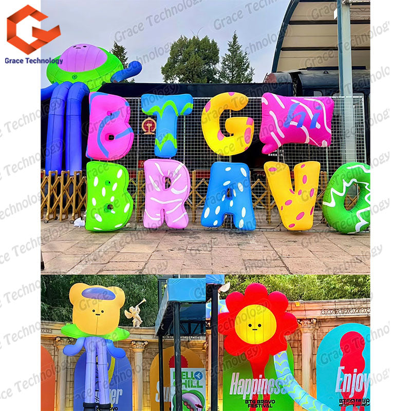 Inflatable Letters Inflatable Words Letter Word English Alphabet Inflatable Advertising Billboard Mobile Signs Letter