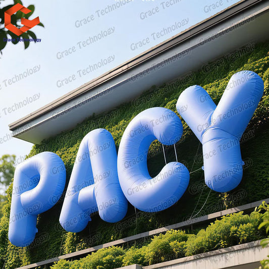 Customized Advertising LED Light Huge Giant Inflatable Letters and Logo Alphabet Signs for Sale