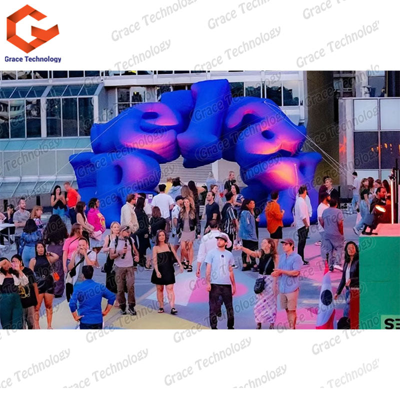 Blow up Advertisement Printing logo Mobile Signs Inflables Publicitarios Advertising Balloon Inflatable Billboard Letter