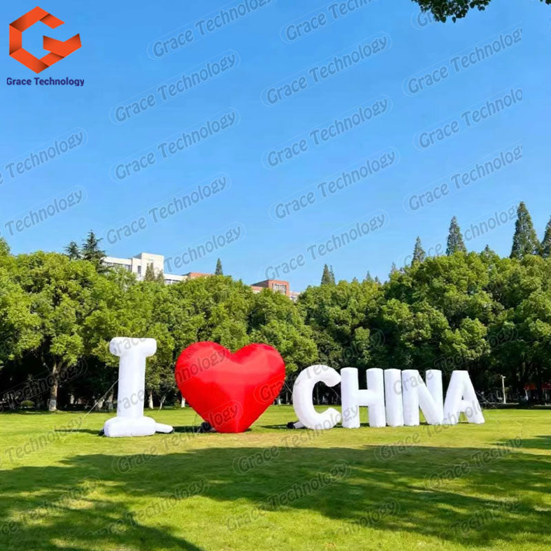 Inflatable Letters Inflatable Words Letter Word English Alphabet Inflatable Text Balloon for Advertising Decoration Party Events
