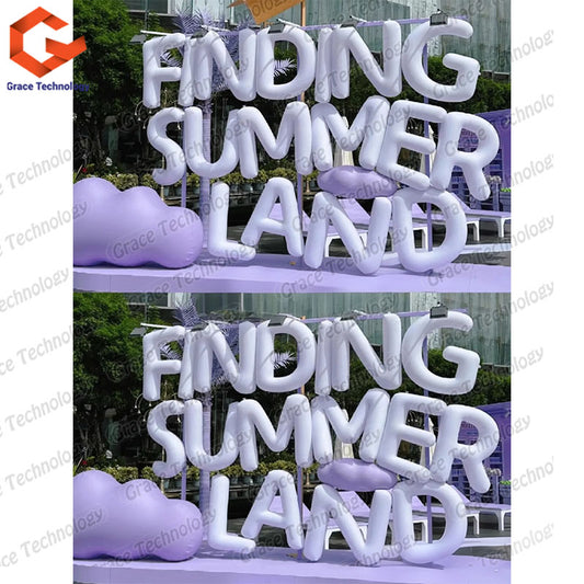 Inflatable Letters Inflatable Words Letter Word English Alphabet Inflatable Advertising Billboard Mobile Signs Letter