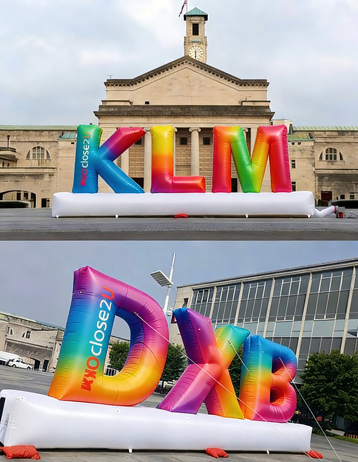 Customized Advertising LED Light Huge Giant Inflatable Letters and Logo Alphabet Signs for Sale
