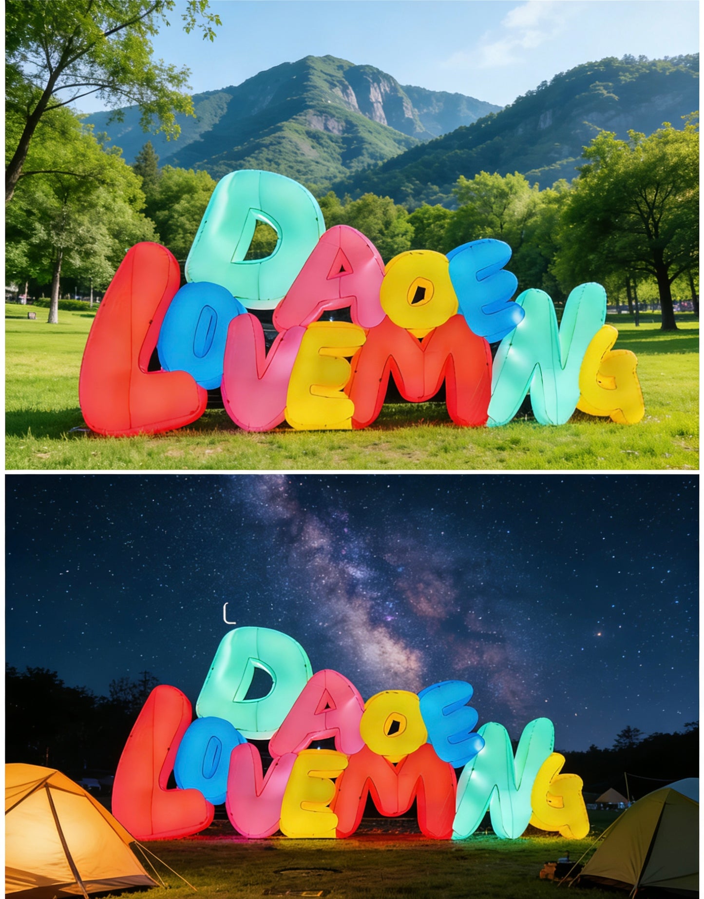Inflatable Letters Inflatable Words Letter Word English Alphabet Inflatable Advertising Billboard Mobile Signs Letter