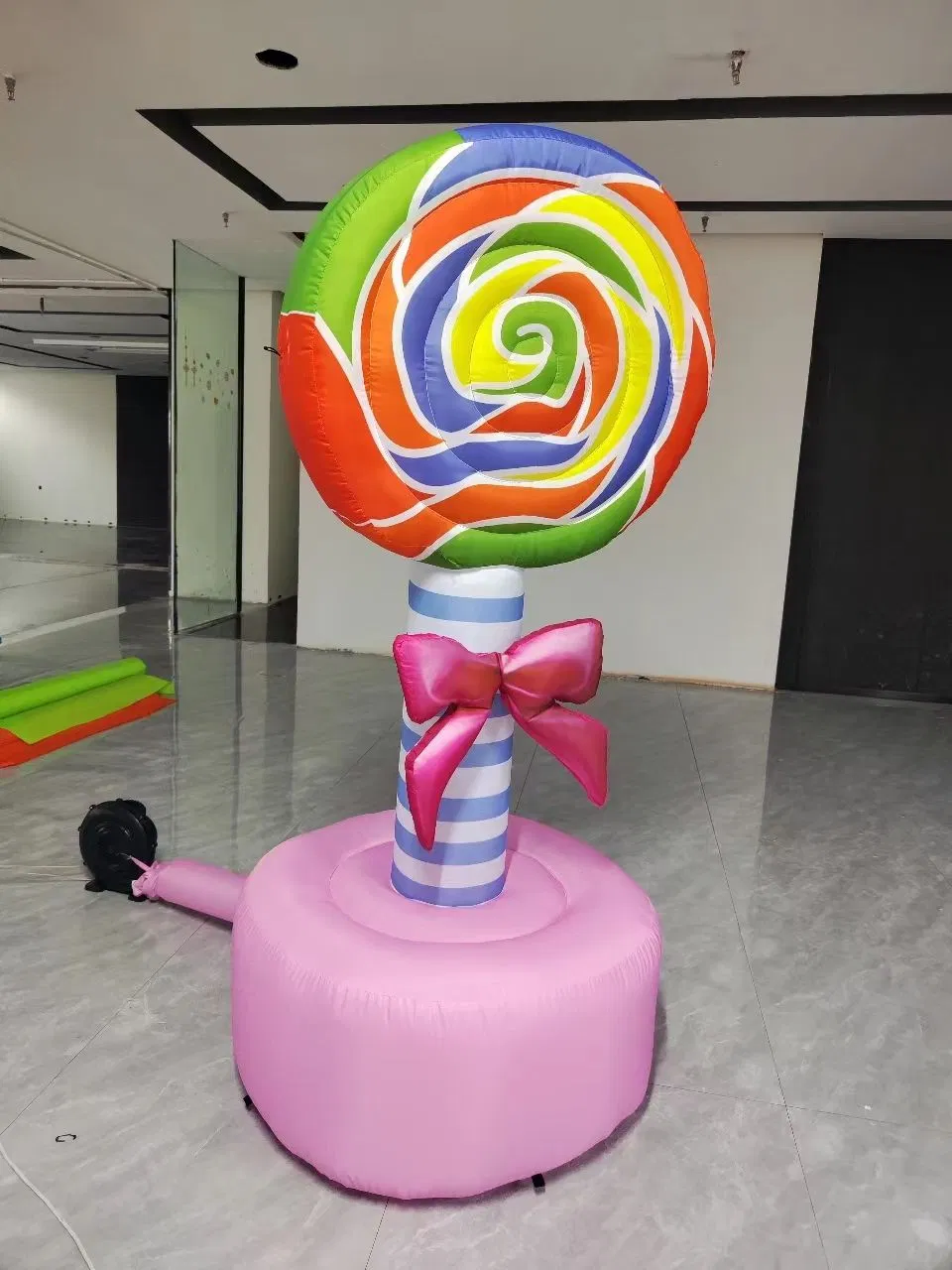 Fashion New Style Pretty 2m Giant Inflatable Lolly Candy Balloon