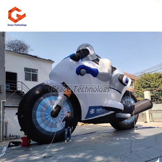 Giant Huge Large Big Customized Inflatable Motor Van Motorcycle Motor Bicycle Motorbike Bike Model